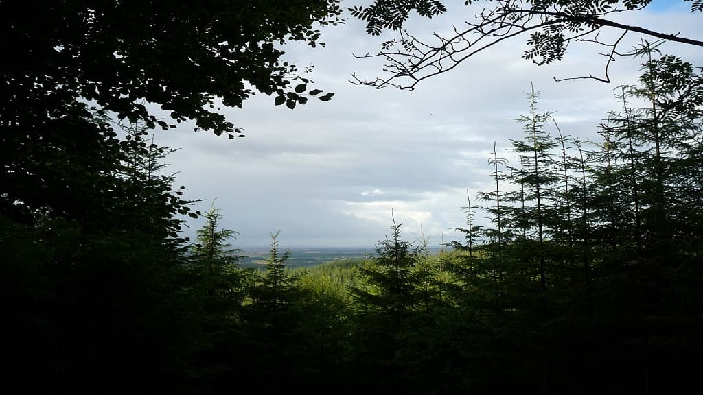 Die Bergkette Jyske Ås 