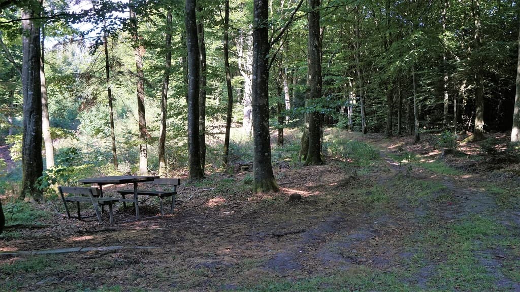 Die Bergkette Jyske Ås 