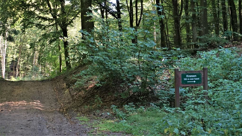 Die Bergkette Jyske Ås 