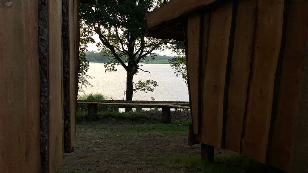 Shelter: Frejas Gård, near the Jels Open air scene