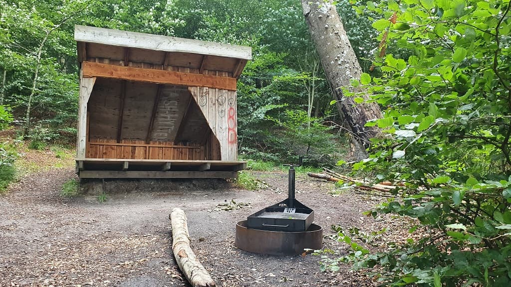 Shelterplatz bei Ørnedalsbugten, Hobro