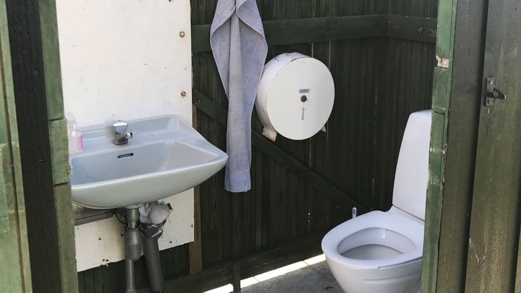 Toilette am Hærvejspladsen Østervrå