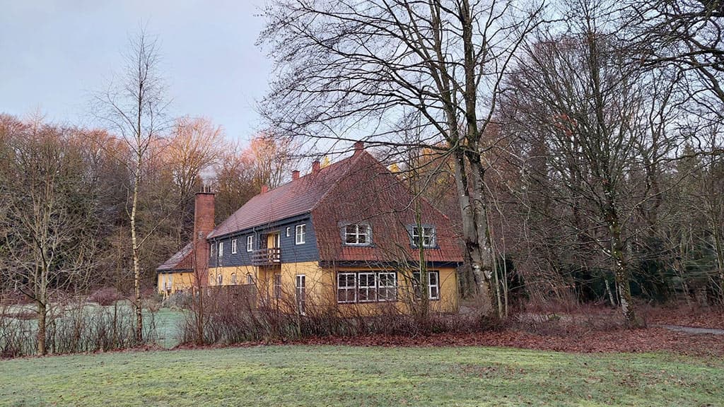 Kongsø b&b inmitten des Waldes