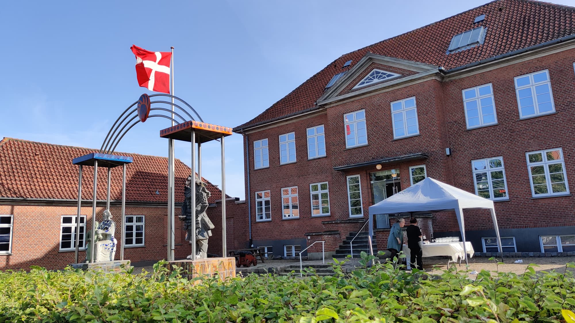 Kulturgeschichte Aabenraa-Gebäude von außen gesehen