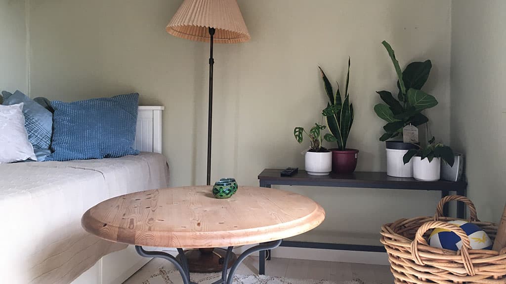 Overnatning tæt på Hærvejen i jels