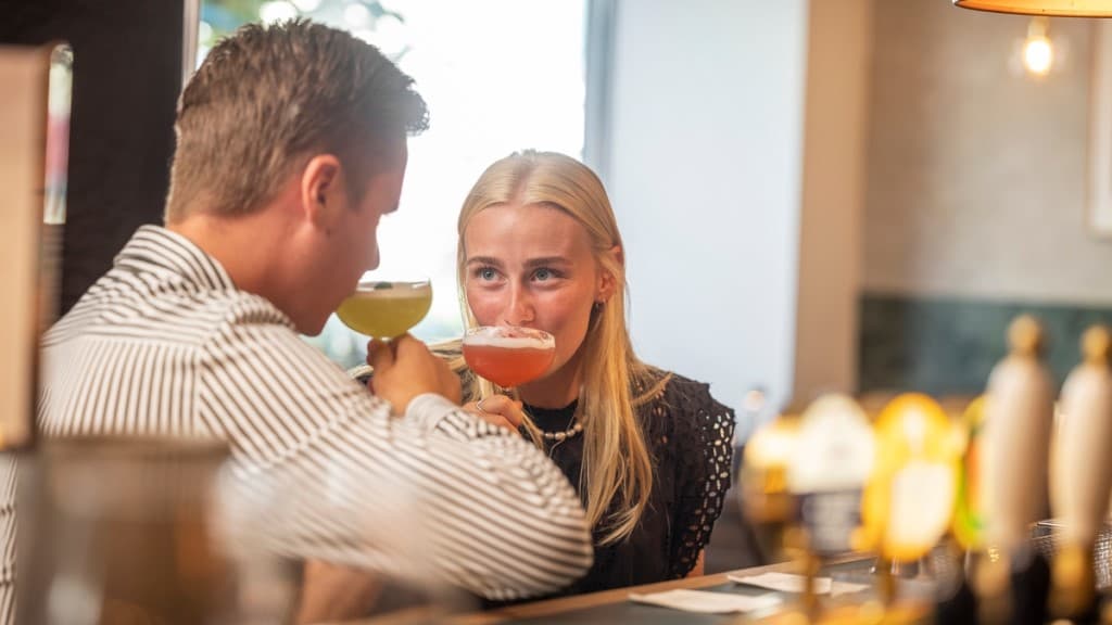 Par på Restaurant STRUKTUR